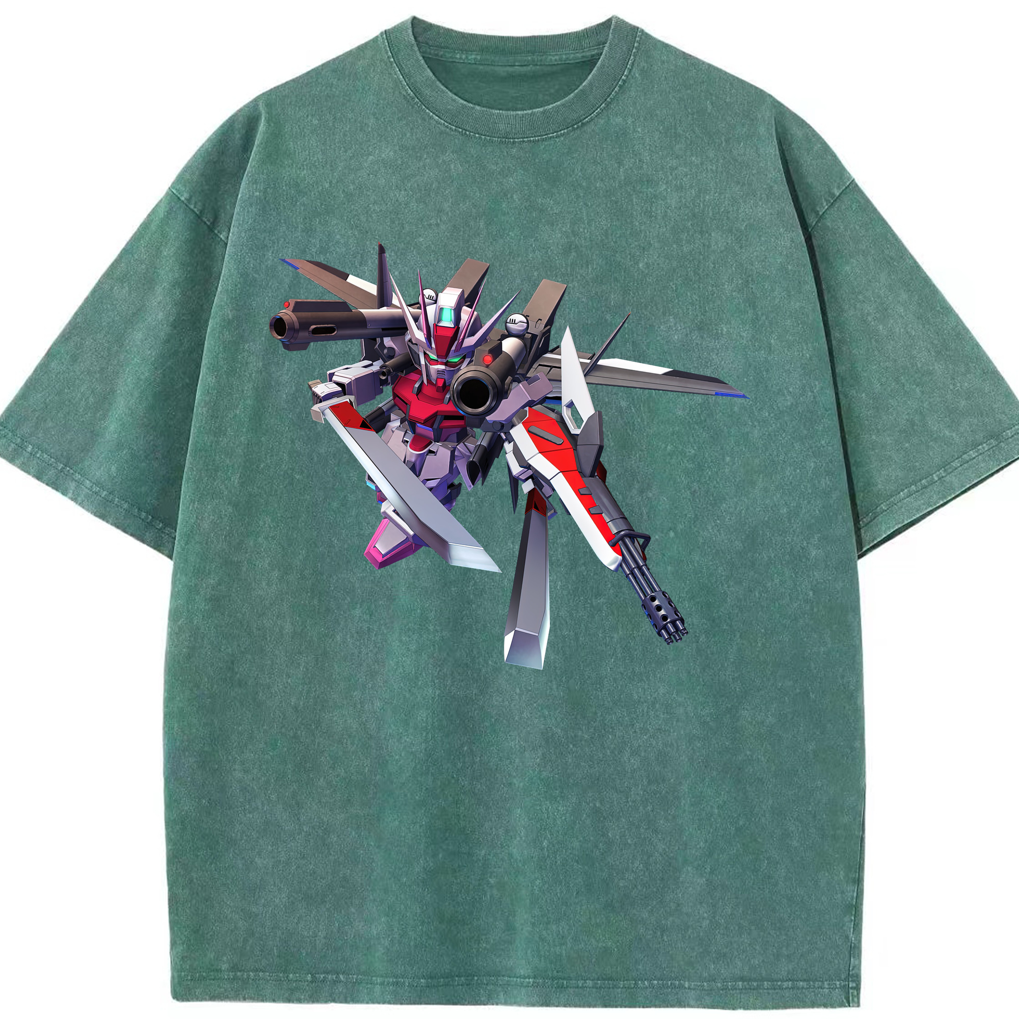 （画像用） 機動戦士ガンダム Mobile Suit Gundam 綿100% ヴィンテージ風 半袖Tシャツ（フロントプリント）